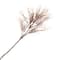 35" Flocked Fountain Grass Artificial Fall Harvest Spray